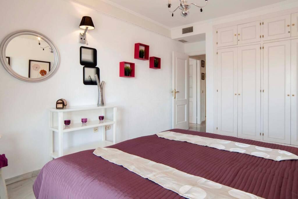Fuengirola , Beach, Centre ,Balcony With Seaview, For 4 Persons Extérieur photo